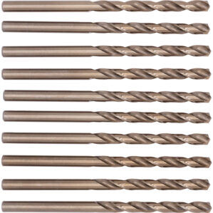Jobber Drill, 4.5mm, Normal Helix, Cobalt High Speed Steel, Bronze Oxide