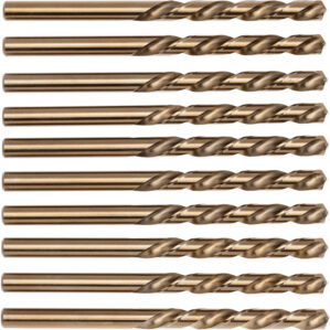 Jobber Drill, 6mm, Normal Helix, Cobalt High Speed Steel, Bronze Oxide