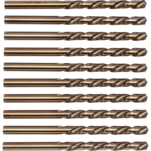 Jobber Drill, 6.5mm, Normal Helix, Cobalt High Speed Steel, Bronze Oxide