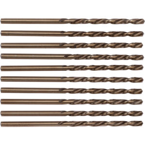 Jobber Drill,  3/32in., Normal Helix, Cobalt High Speed Steel, Bronze Oxide
