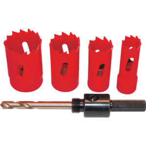 TRADESMAN HOLESAW KIT IN PLASTIC TUBE