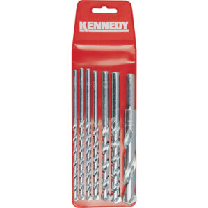 Masonry Drill Bit Set, 5.5-16mm, Straight, 7 Pack