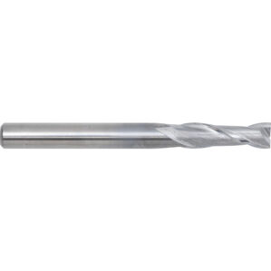 Regular, Slot Drill, 4mm, 2fl, Plain Round Shank, Carbide, Uncoated