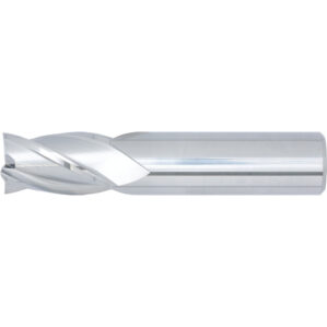 End Mill, Regular, Plain Round Shank, 20mm, Carbide, Uncoated