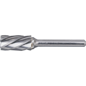Carbide Burr, Uncoated, Cut 3 - Rapid Cut, 16mm, Cylindrical End Cut