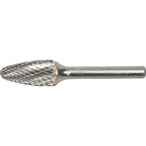 Carbide Burr, Uncoated, Cut 6 - Double Cut, 12.7mm, Round Tree