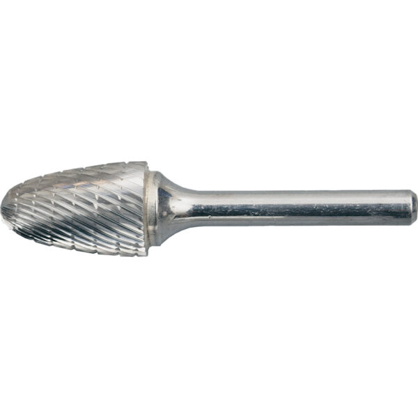 Carbide Burr, Uncoated, Cut 9 - Chipbreaker, 16mm, Round Tree