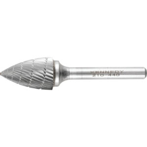 Carbide Burr, Uncoated, Cut 9 - Chipbreaker, 16mm, Round Tree