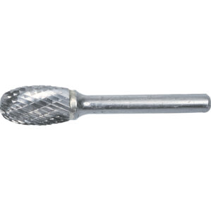Carbide Burr, Uncoated, Cut 6 - Double Cut, 12.7mm, Oval