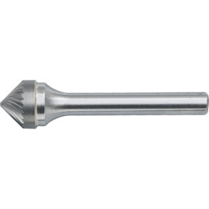 Carbide Burr, Uncoated, Cut 9 - Chipbreaker, 12.7mm, Conical