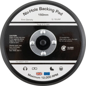 17410, Backing Pad, 150mm, Hook & Loop