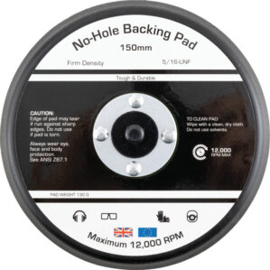 17405, Backing Pad, 150mm, Self-Stick