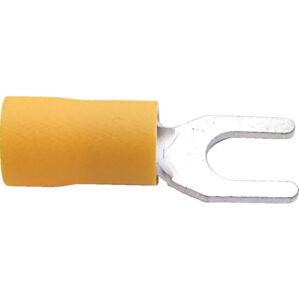 4.00mm YELLOW FORK TERMINAL (PK-100)