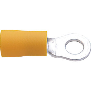 6.00mm YELLOW RING TERMINAL (PK-100)