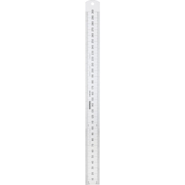 300mm RIGID RUSTLESS RULE ROUND END - TPC2000GROUP