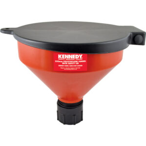 Funnel Lockable Lid, 253mm, Polyethylene