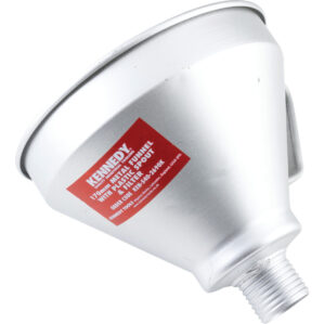 Lidded Funnel, 170mm, Metal/Plastic