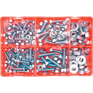 UNC HT SET SCREWS, NUTS, WASHERS BZP KIT