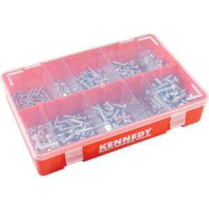M/SCREWS & NUTS STEEL METRIC PAN BZP KIT