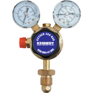 Gas Regulator, Single Stage, 10 Bar Outlet, 300bar Inlet, 5/8in BSP x 3/8in BSP Connection