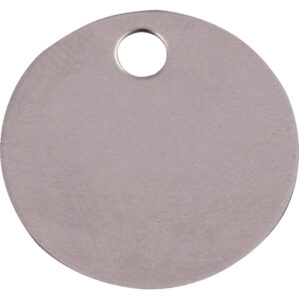 30mm ALUMINIUM I.D. DISCS 5mm HOLE (EACH)