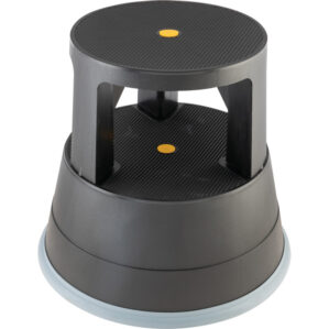 Grey Plastic Kick Stool