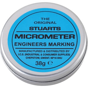Micrometer Engineers Marking Paste, Blue, Tin, 38g