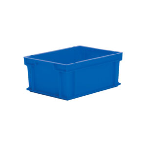 Polypropylene, Euro Container, Blue, 170mm x 300mm x, 400mm