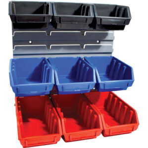 Heavy Duty Bin and Rack Set, 345mm x 385mm x 160mm