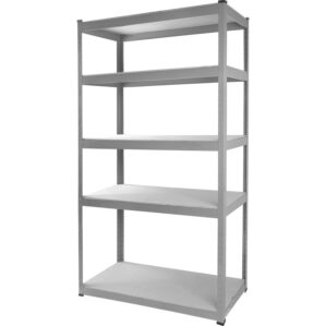 Shelving Bay, 5 Shelves, 100kg Rated Load, 1830mm x 1010mm x 400mm