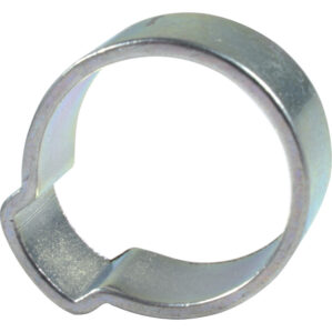 16-18mm SINGLE EAR STYLE ZINC PLATED O-CLIPS