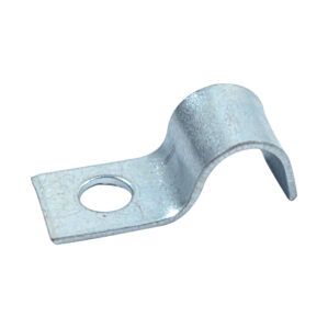 16mm (1-PIPE) HALF SADDLE CLAMP LIGHT DUTY BZP