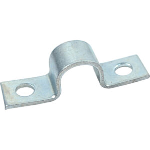 22mm (1-PIPE) FULL SADDLE CLAMP LIGHT DUTY BZP