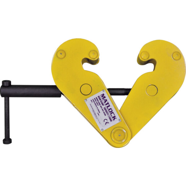 1.0 TON BEAM CLAMP C/W CERTIFICATE