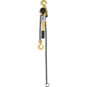 Hoist, 750kg Rated Load, 1.5m Chain With Safety Hook