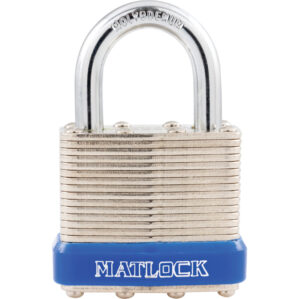 Laminated Steel Key Padlock - 40mm