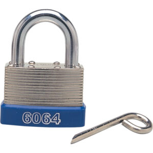 Laminated Steel No 4 Combination Padlocks - 46mm x 25mm