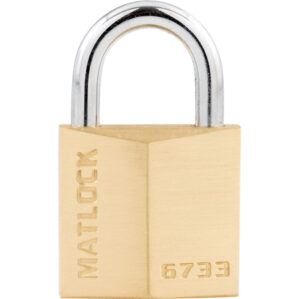 Brass Key Padlock - 30mm