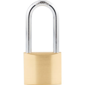 Brass Long Shackle Key Padlock - 40mm