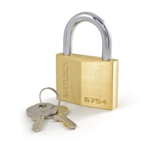 Brass Key Padlock - 50mm