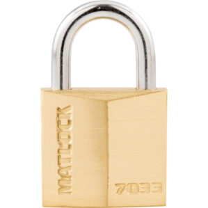 Brass Key Padlock - 30mm