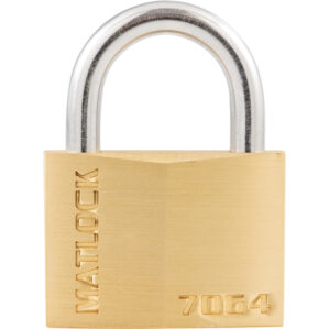 Brass Key Padlock - 60mm