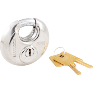 Stainless Steel Disc Key Padlock - 70mm
