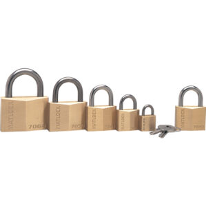 Brass Key Padlock - 20mm