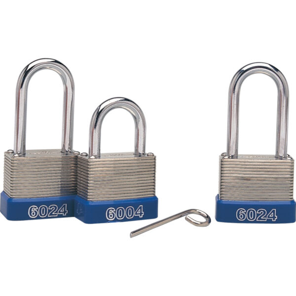 Laminated Steel No 3 Combination Padlocks - 40mm x 25mm