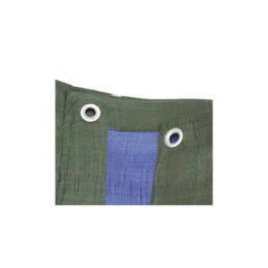 Polyethylene Tarpaulin, 8.65m x, 6.9m, Green/Blue
