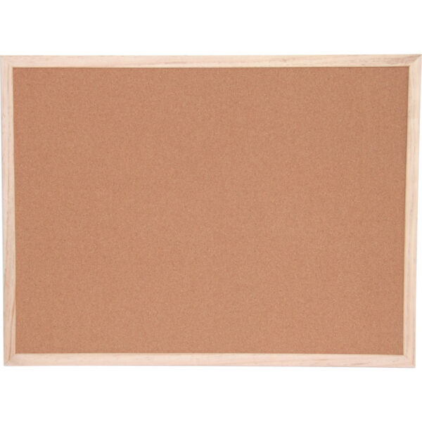 CORK NOTICE BOARD 600x900 mm WOOD TRIM