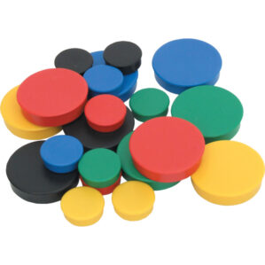 20mm WHITEBOARD MAGNETS BLUE (PK-10)