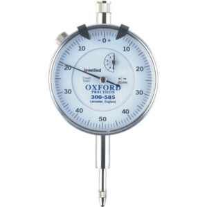 PLUNGER DIAL GAUGE 25mmx0.01mmx0-100 JEWELLED