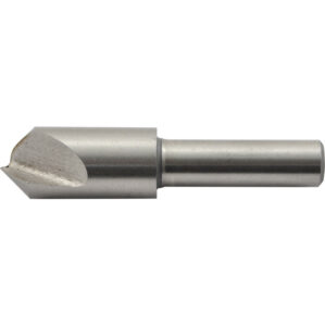 90degree, Countersink, 3/8in., Straight Shank, 1 fl, High Speed Steel